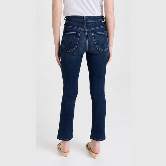 Mother Denim Insider Ankle Mid-Rise Jeans, Sweet Lime, 26 - Picture 2 of 11